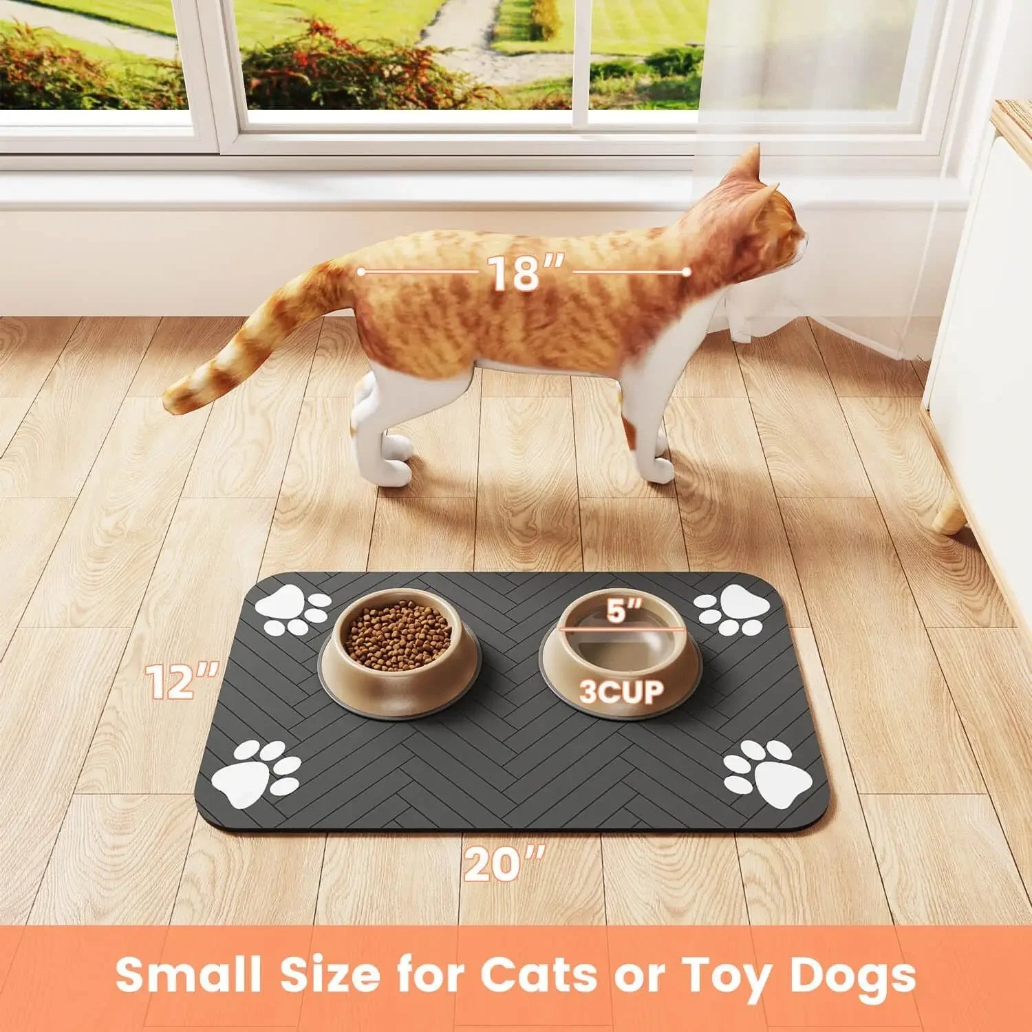 Pet Feeding Mat,