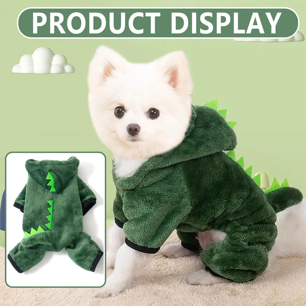 Dinosaur Clothing Cotton Pet Pullover