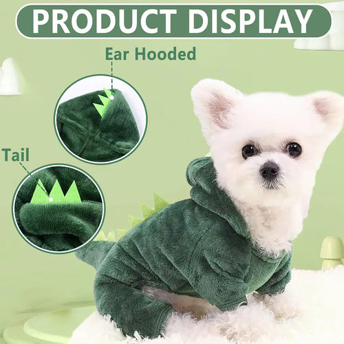 Dinosaur Clothing Cotton Pet Pullover